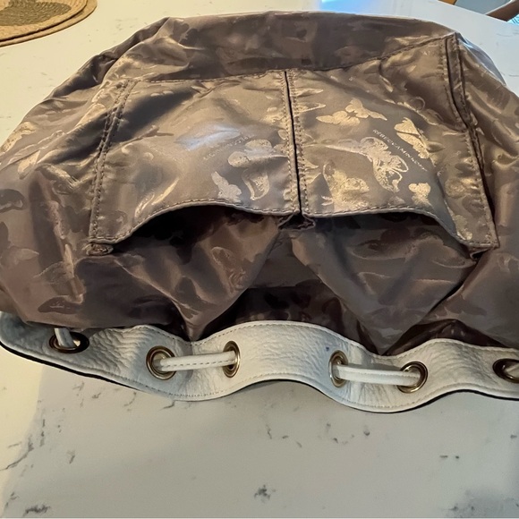 Rebecca Minkoff Moto Backpack in White Leather - Picture 14 of 16